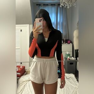 Athletic hoodie